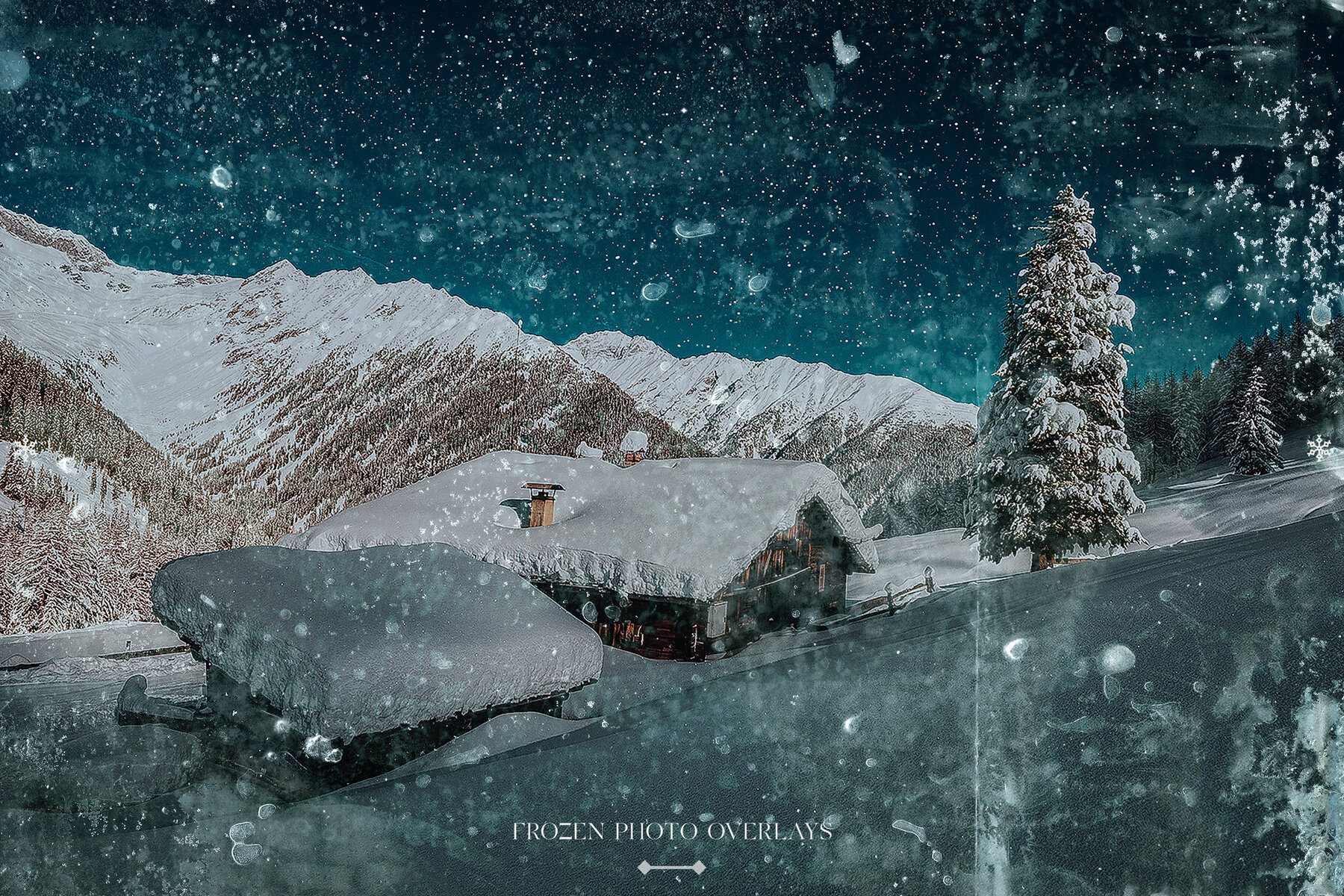 Frozen Photo Overlays 10