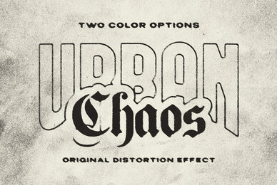 Sandstorm Text and Graphic Effect