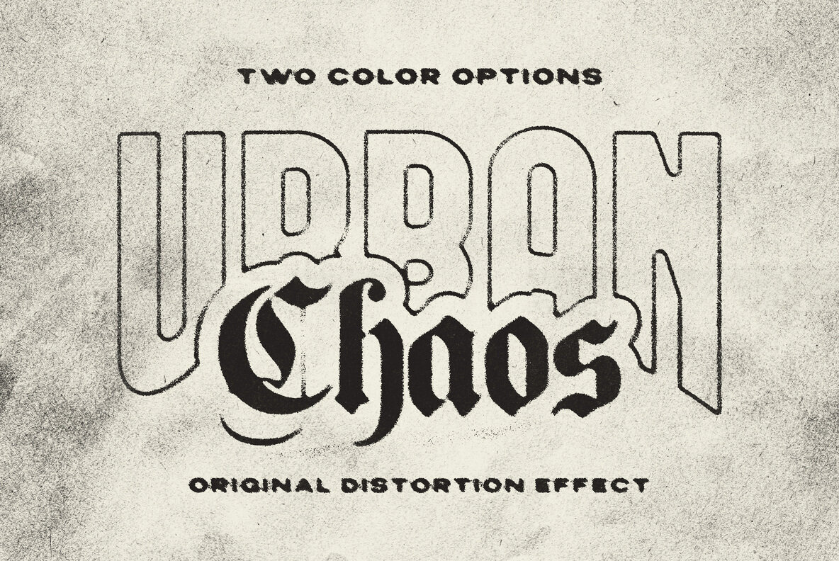 Sandstorm Text and Graphic Effect 1