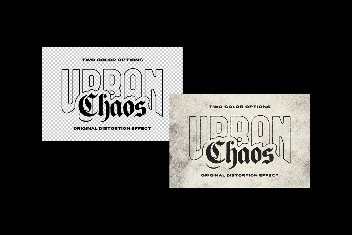 Sandstorm Text and Graphic Effect 5