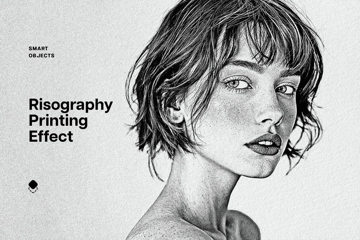 Risography Print Photo Effect 1