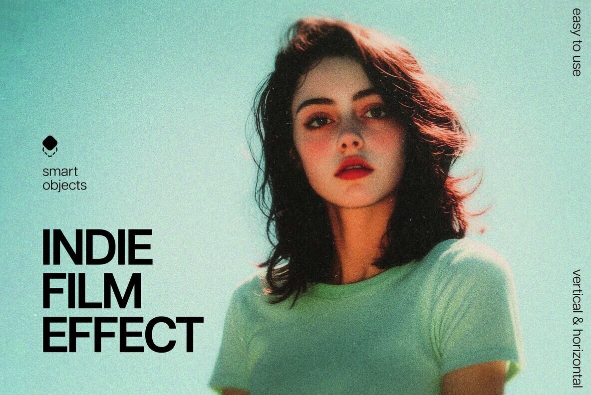 Vintage Indie Film Photo Template 1