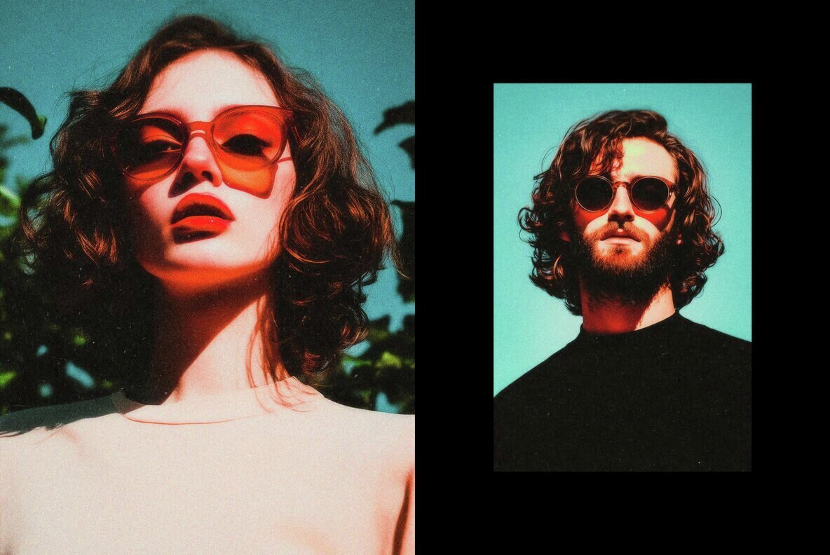 Vintage Indie Film Photo Template 2