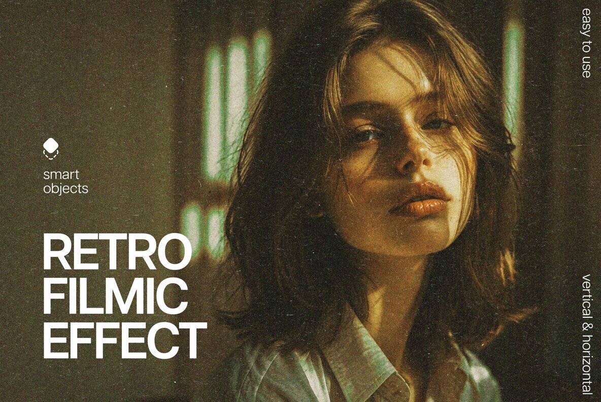 Grainy Retro Photo Template 1