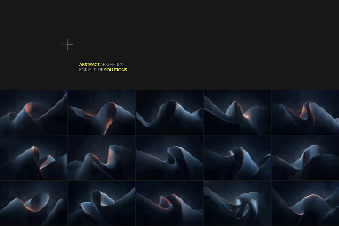 Deep Blue Dark Abstract Backgrounds 4