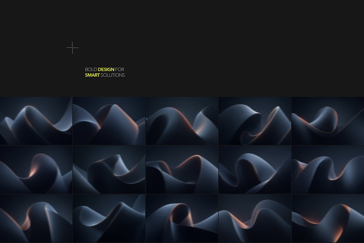 Deep Blue Dark Abstract Backgrounds 8