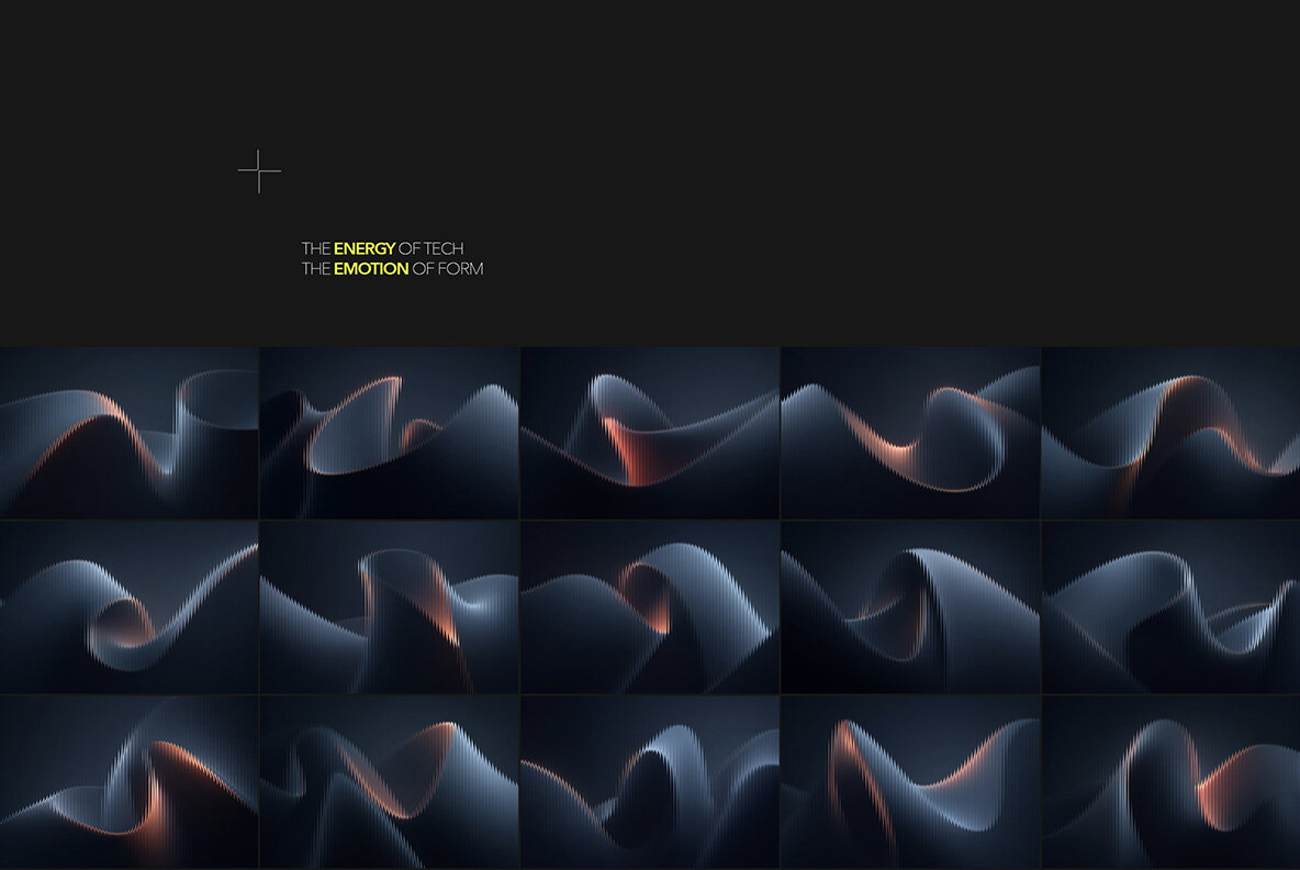 Deep Blue Dark Abstract Backgrounds 10