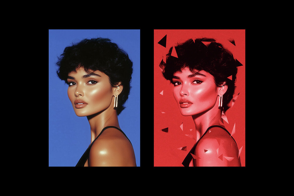 Geometric Shape Photo Effect 2