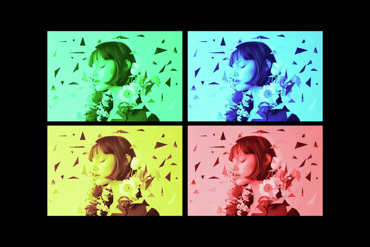 Geometric Shape Photo Effect 3