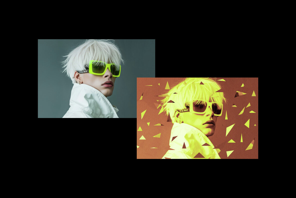 Geometric Shape Photo Effect 6