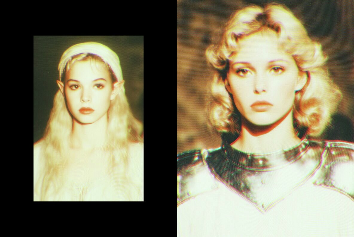 80s Tv Photo Template 6