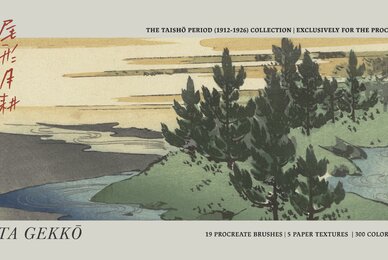 Ogata Gekko Procreate Kit