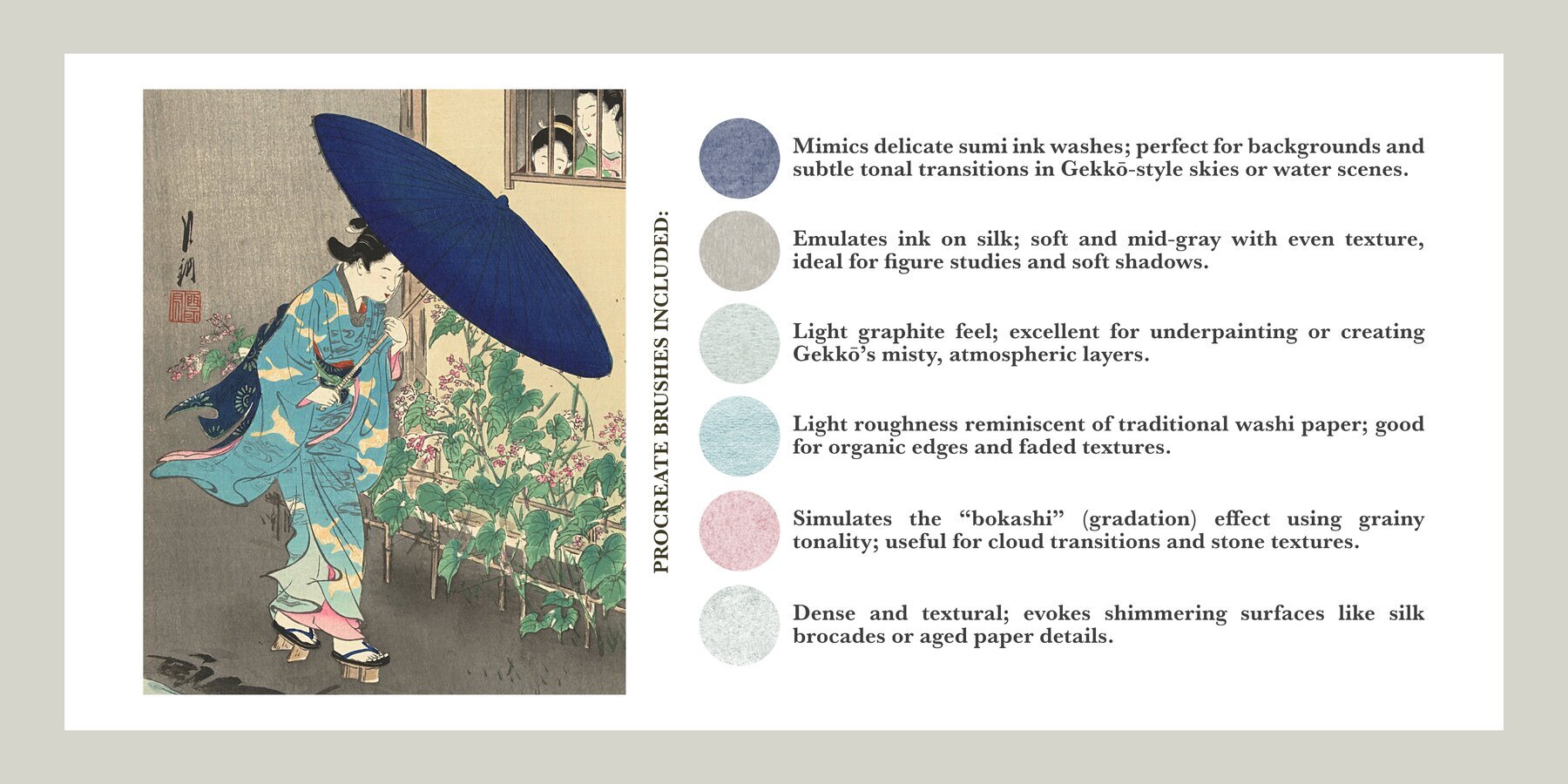 Ogata Gekko Procreate Kit 3