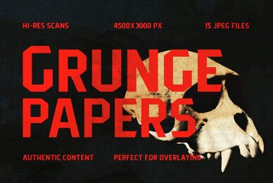 Grunge Paper Textures Collection