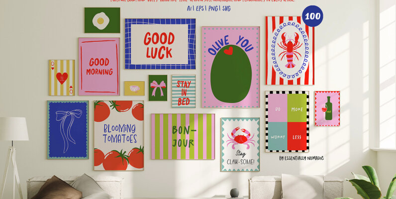 Vibrant Stripes and Plaids Seamless Pattern