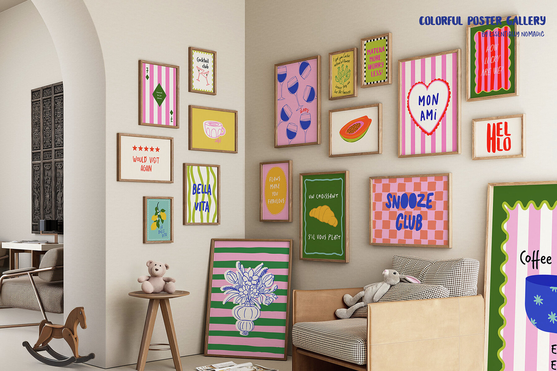 Vibrant Stripes and Plaids Seamless Pattern 2