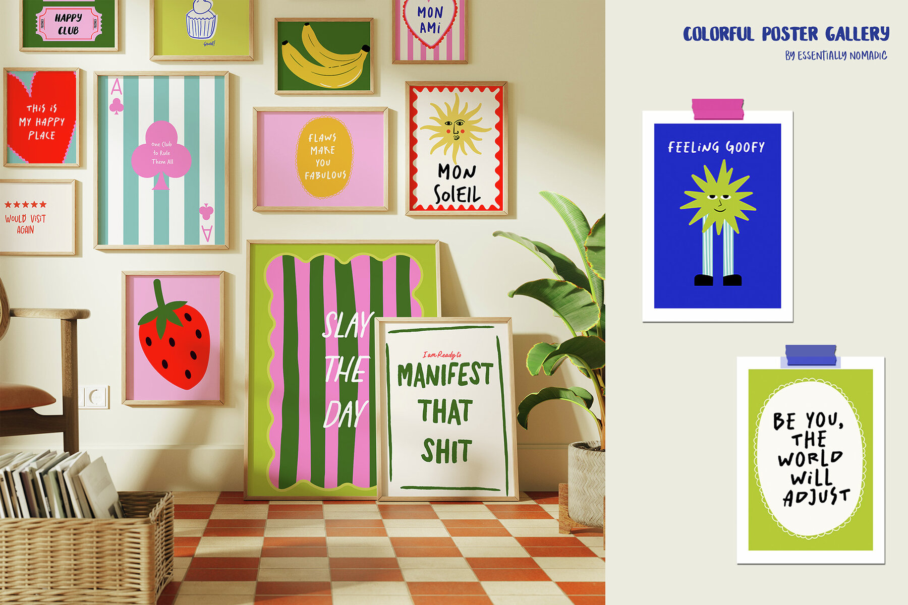 Vibrant Stripes and Plaids Seamless Pattern 6