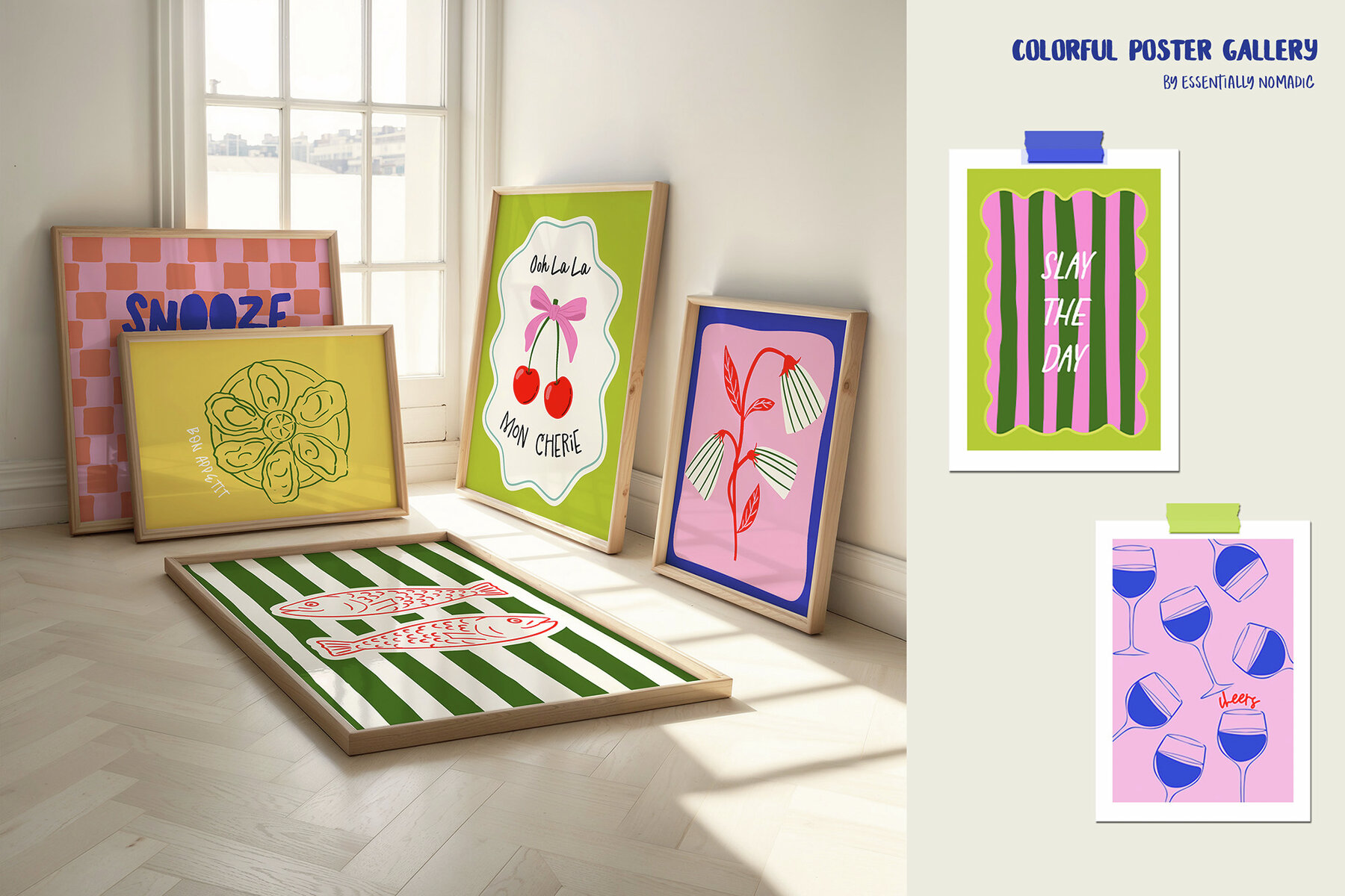 Vibrant Stripes and Plaids Seamless Pattern 7