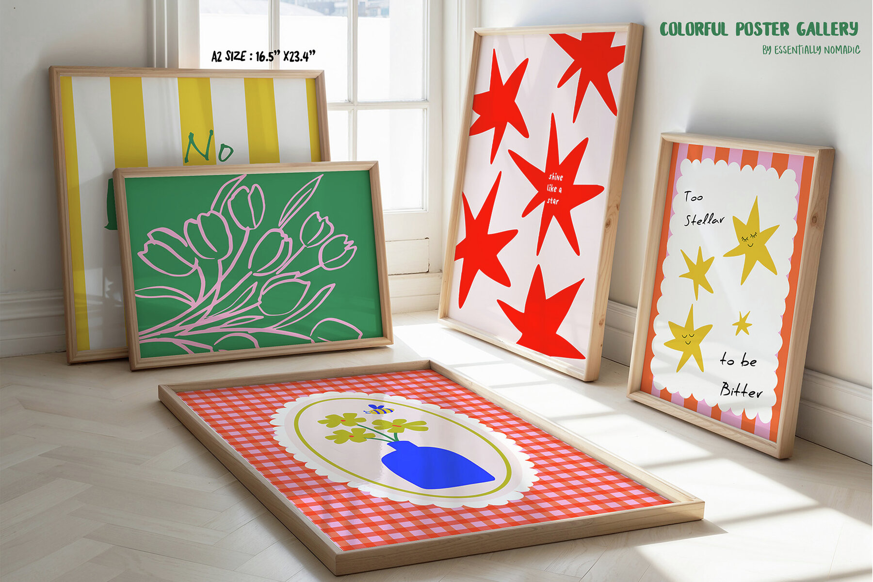 Colorful Posters Funky Witty Quotes Gallery Art Print 4