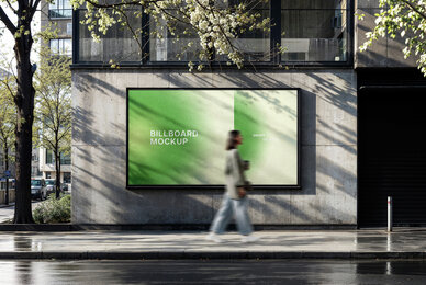City Billboard Mockup