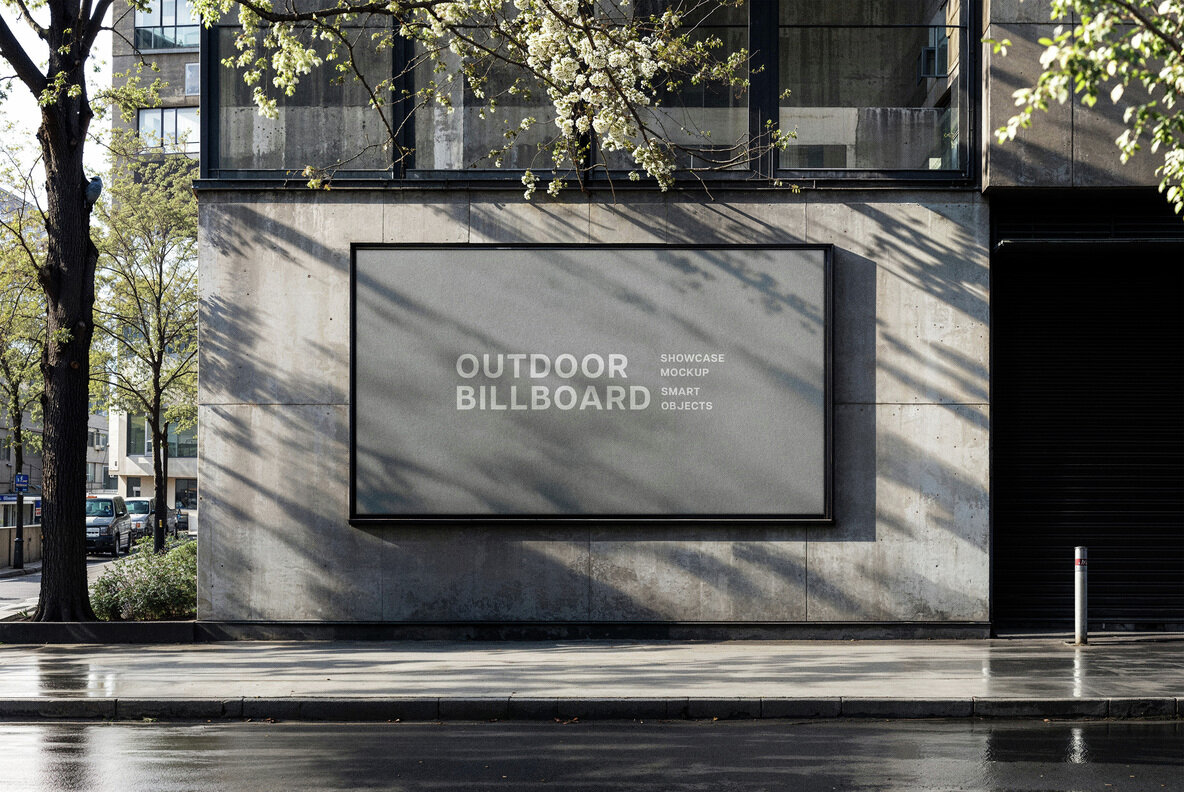 City Billboard Mockup 4