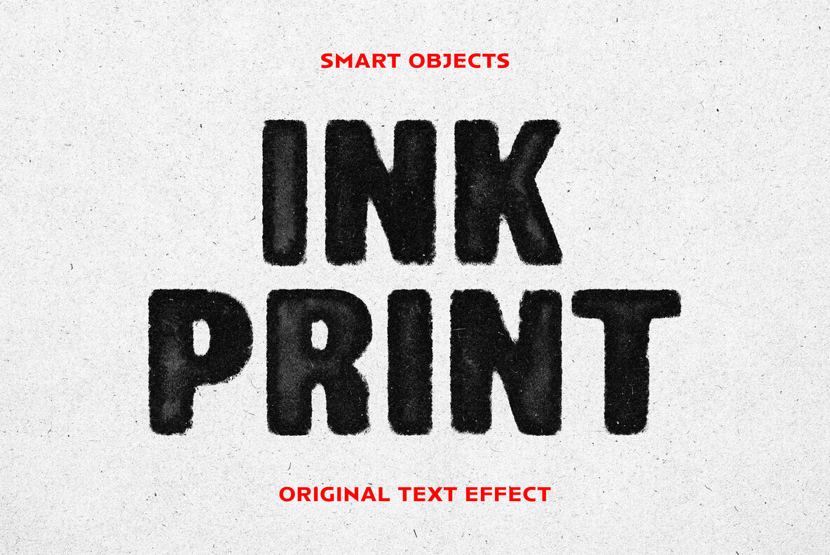 Ink Print Text Effect 1
