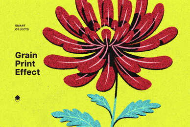 Grain Print Effect