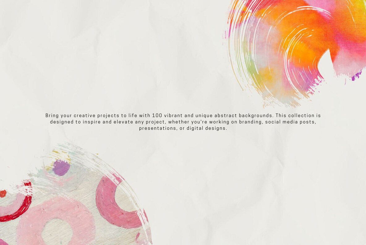 Colorful Abstractions 100 Unique Backgrounds 2