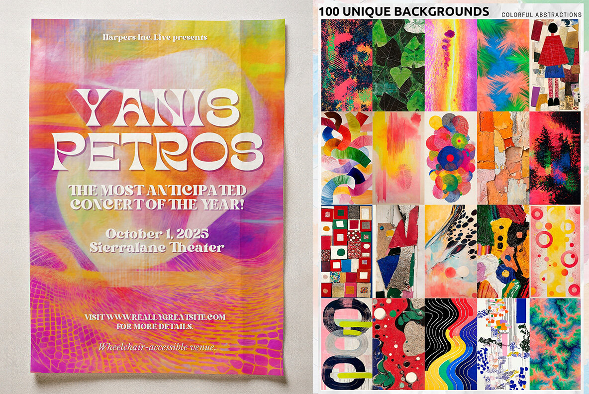 Colorful Abstractions 100 Unique Backgrounds 5