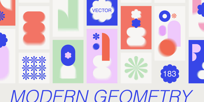 Modern Geometry Prints and Patterns