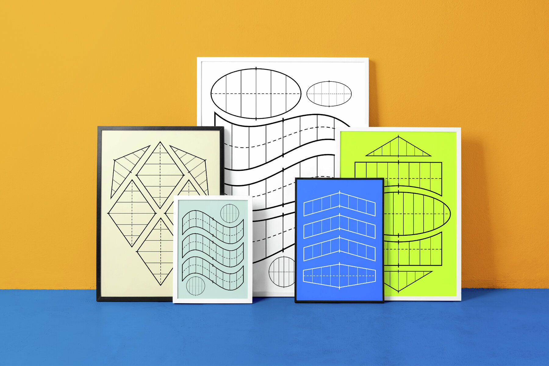 Lettering Grids   Procreate Stamp Brushes 2