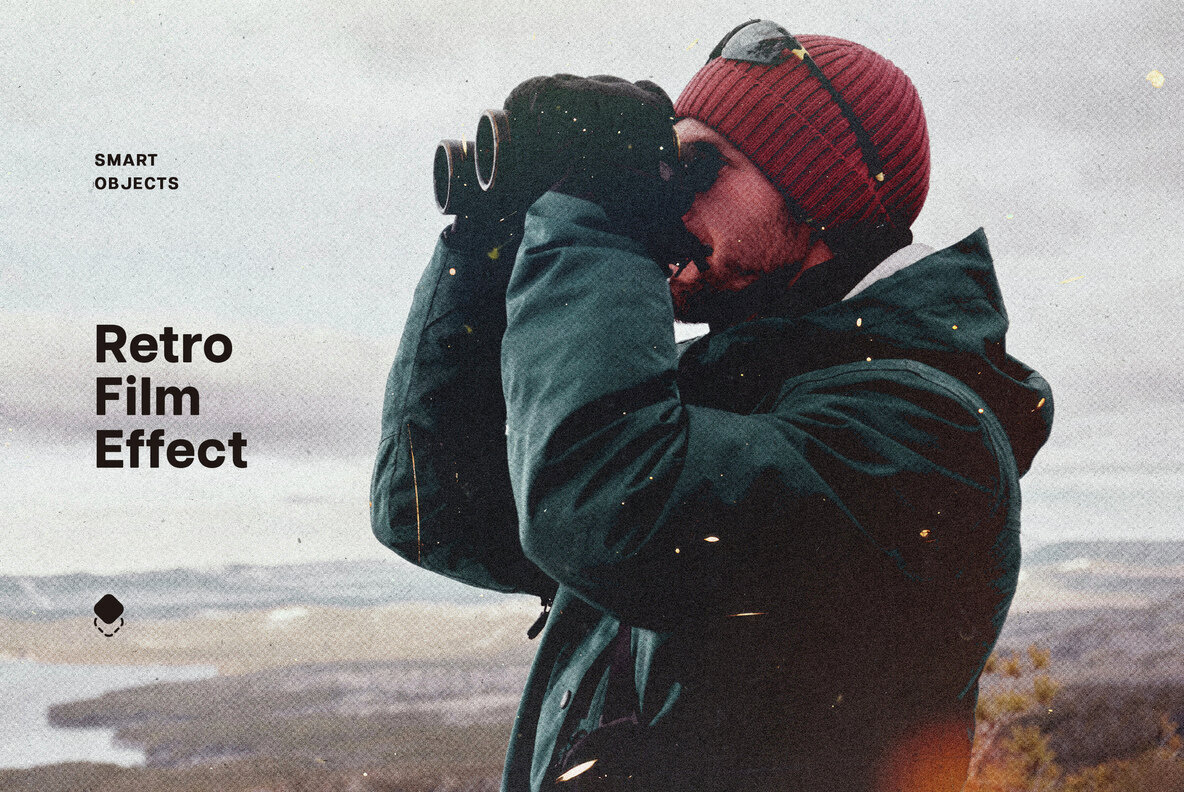 Retro Film Template Effect 1