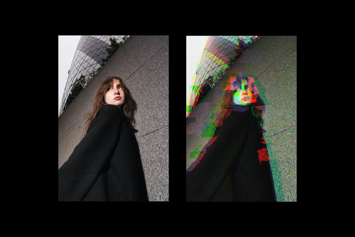 Glitch Photo Effect Template 5