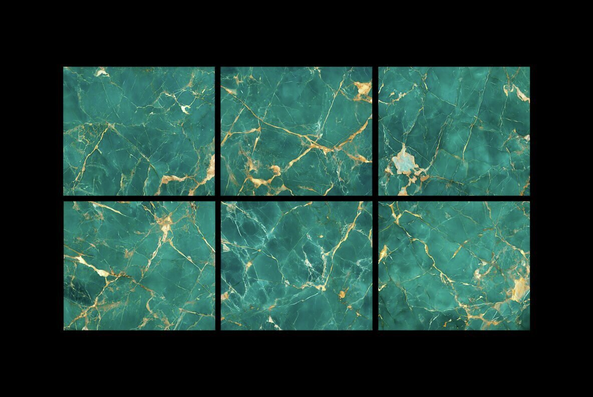 Gold and Teal Marble Textures 2