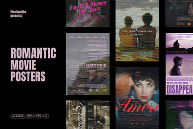 Romantic Movie Posters Collection