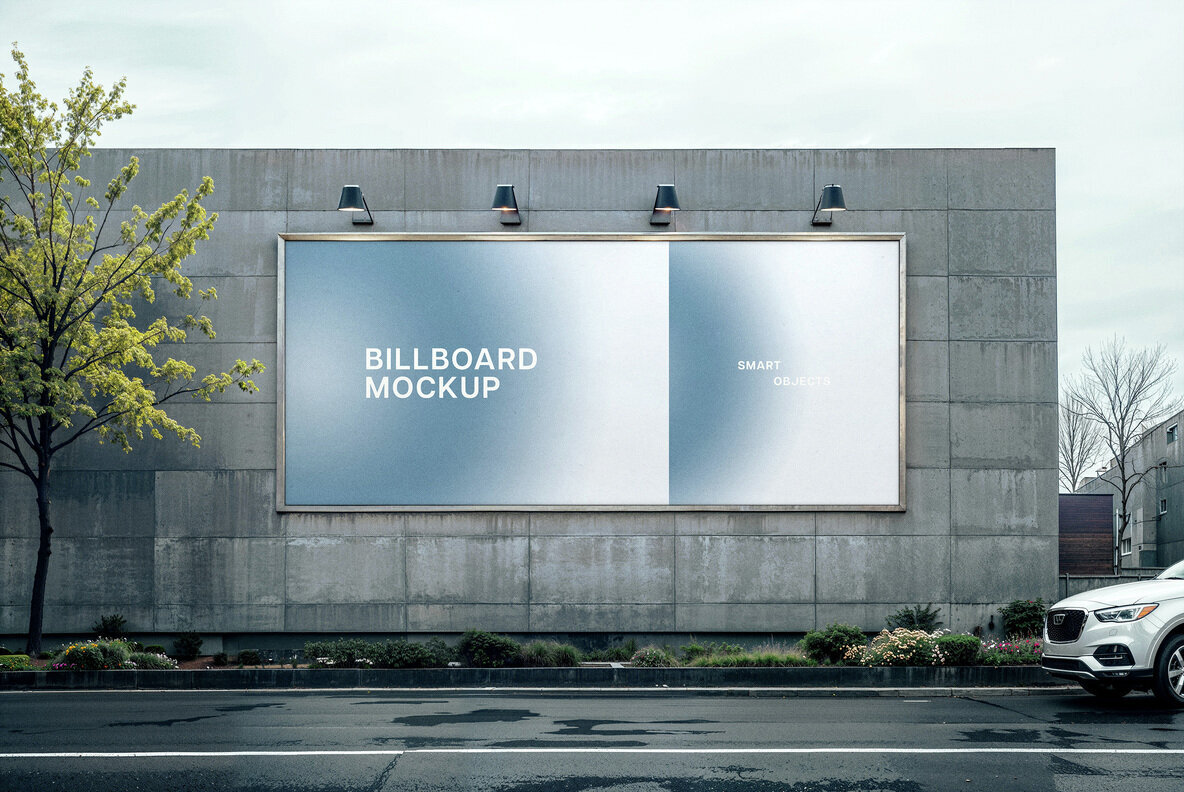 Roadside Billboard Mockup 1