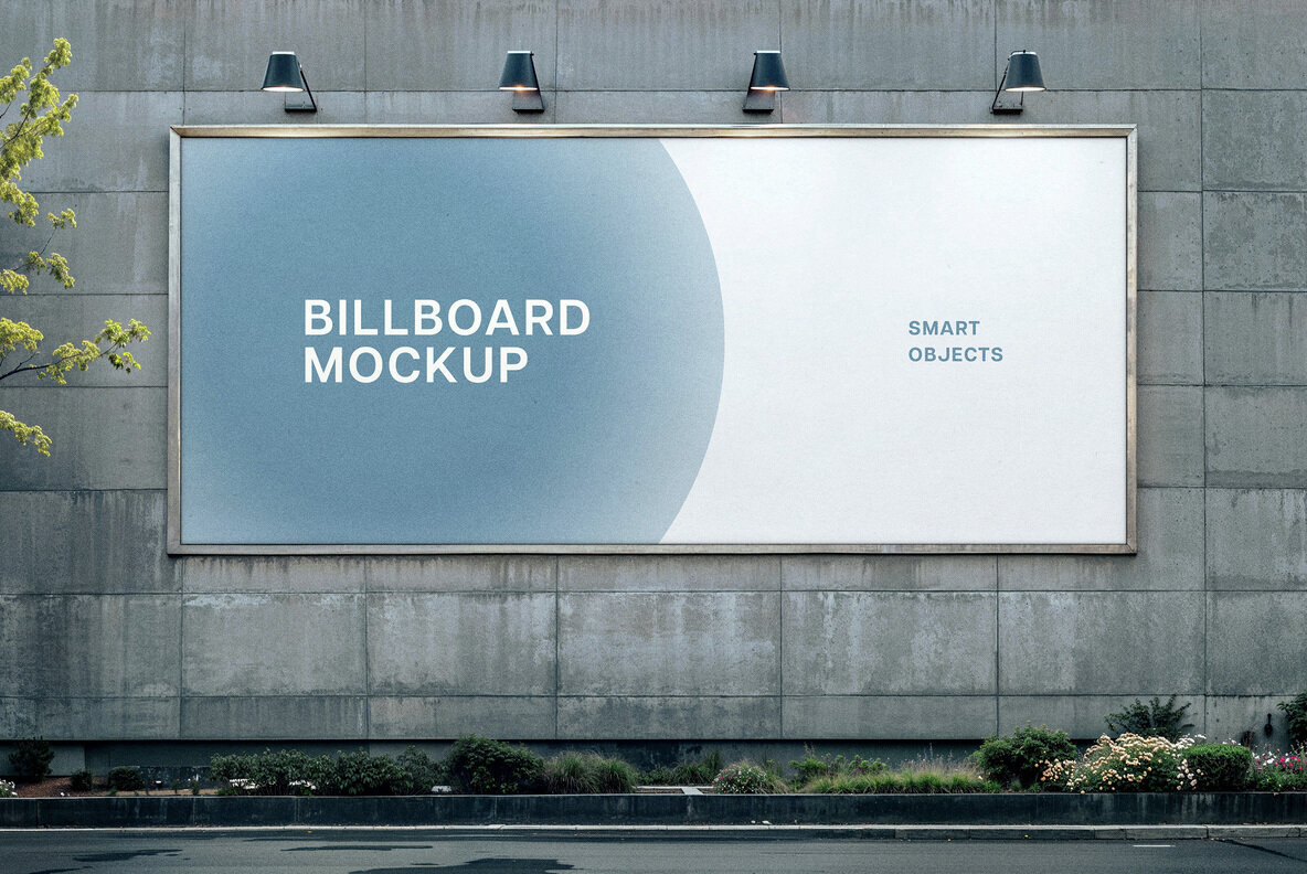 Roadside Billboard Mockup 2