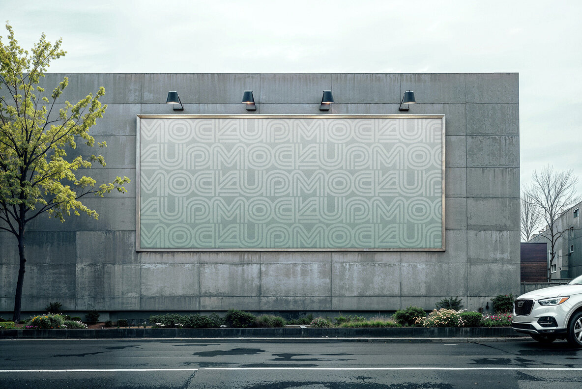 Roadside Billboard Mockup 3