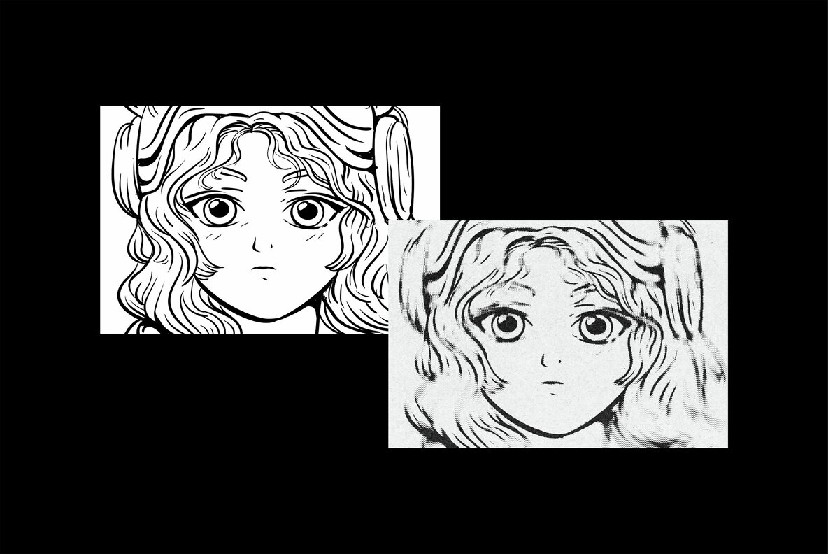 Comic Halftone Motion Photo Effect 5