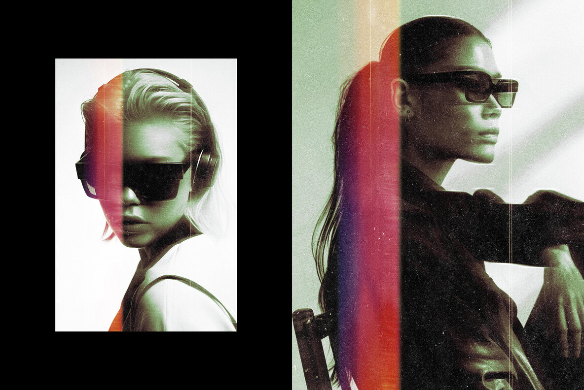 Retro Flare Photo Effect 4