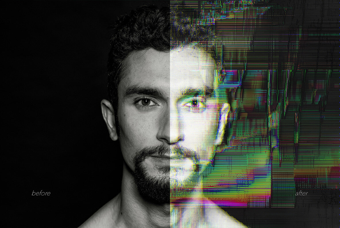 Glitch Distortion Photo Effects 7