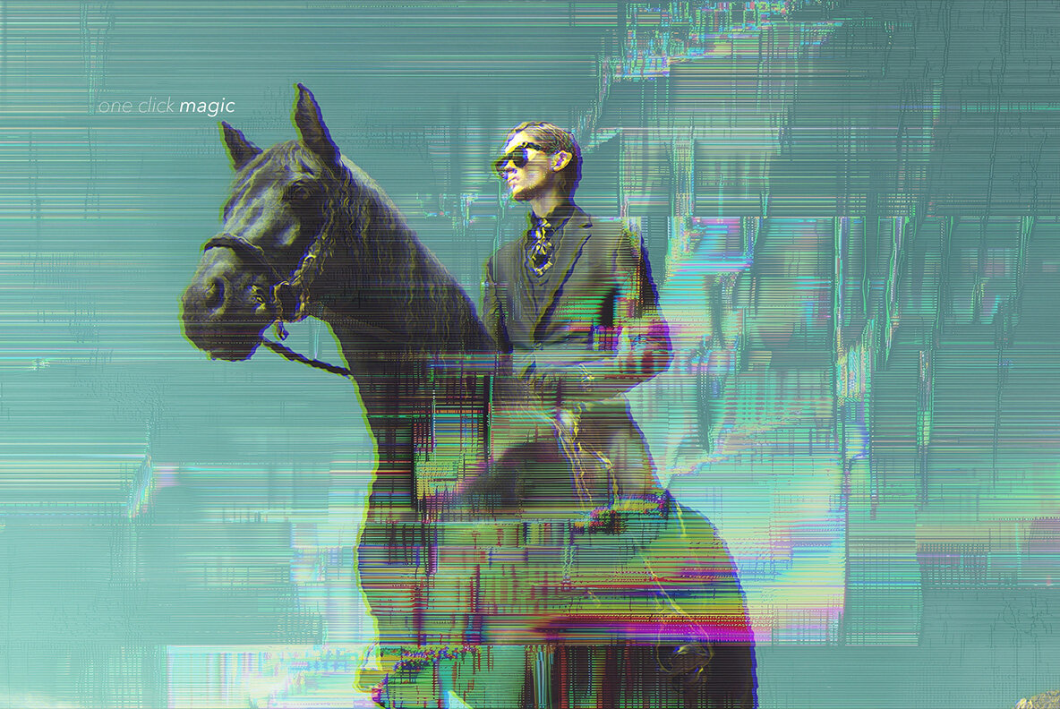 Glitch Distortion Photo Effects 8