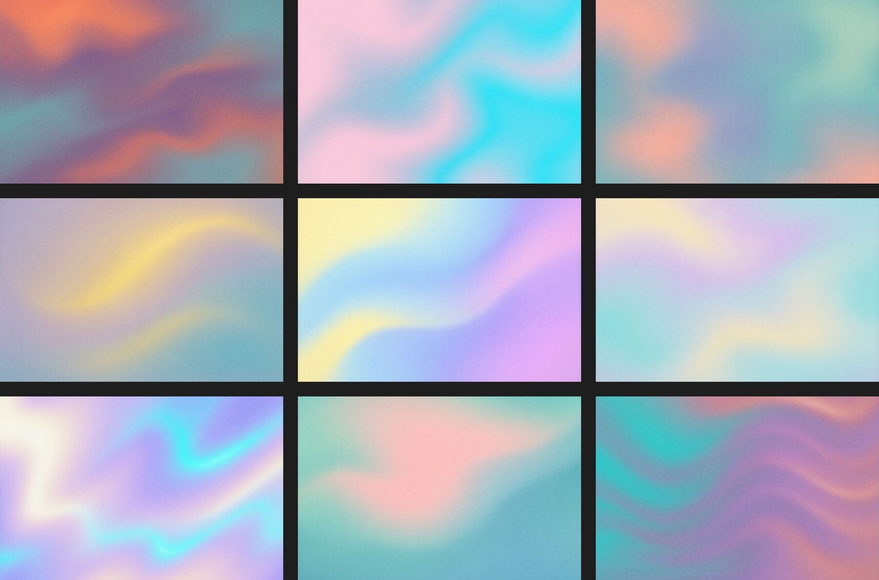 30 Wavy Gradient Backgrounds 8