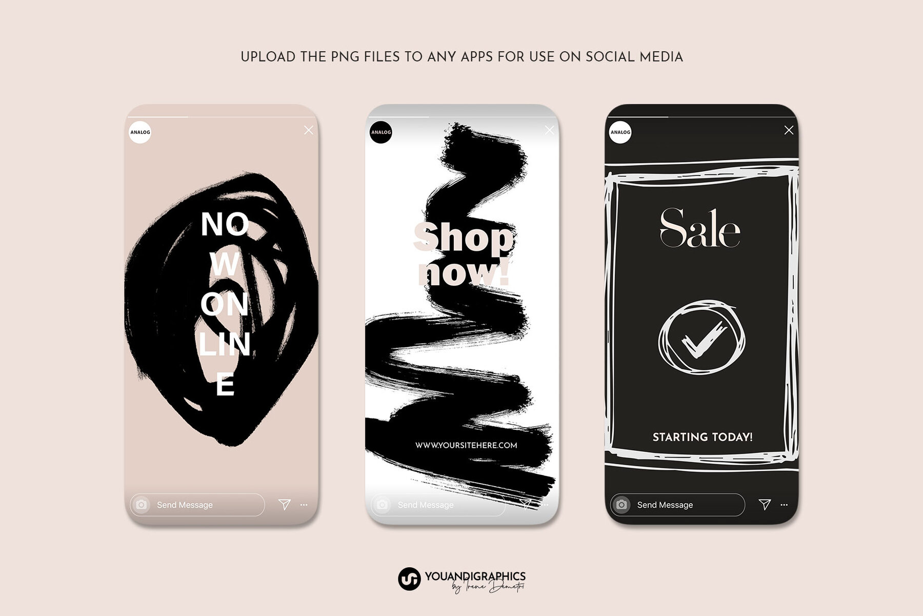 Analog Hand Drawn Elements Set 5