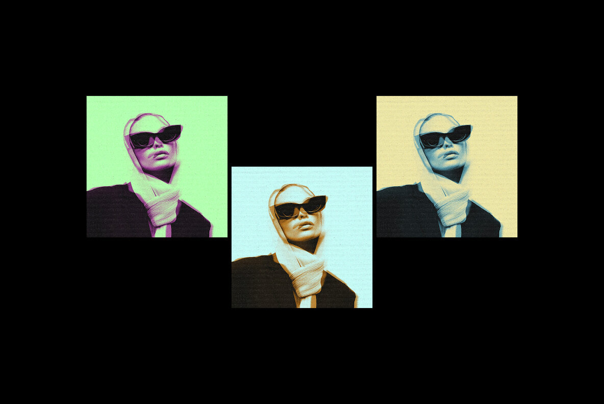 Acid Distortion Photo Effect 2