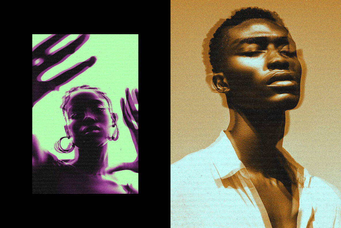 Acid Distortion Photo Effect 5