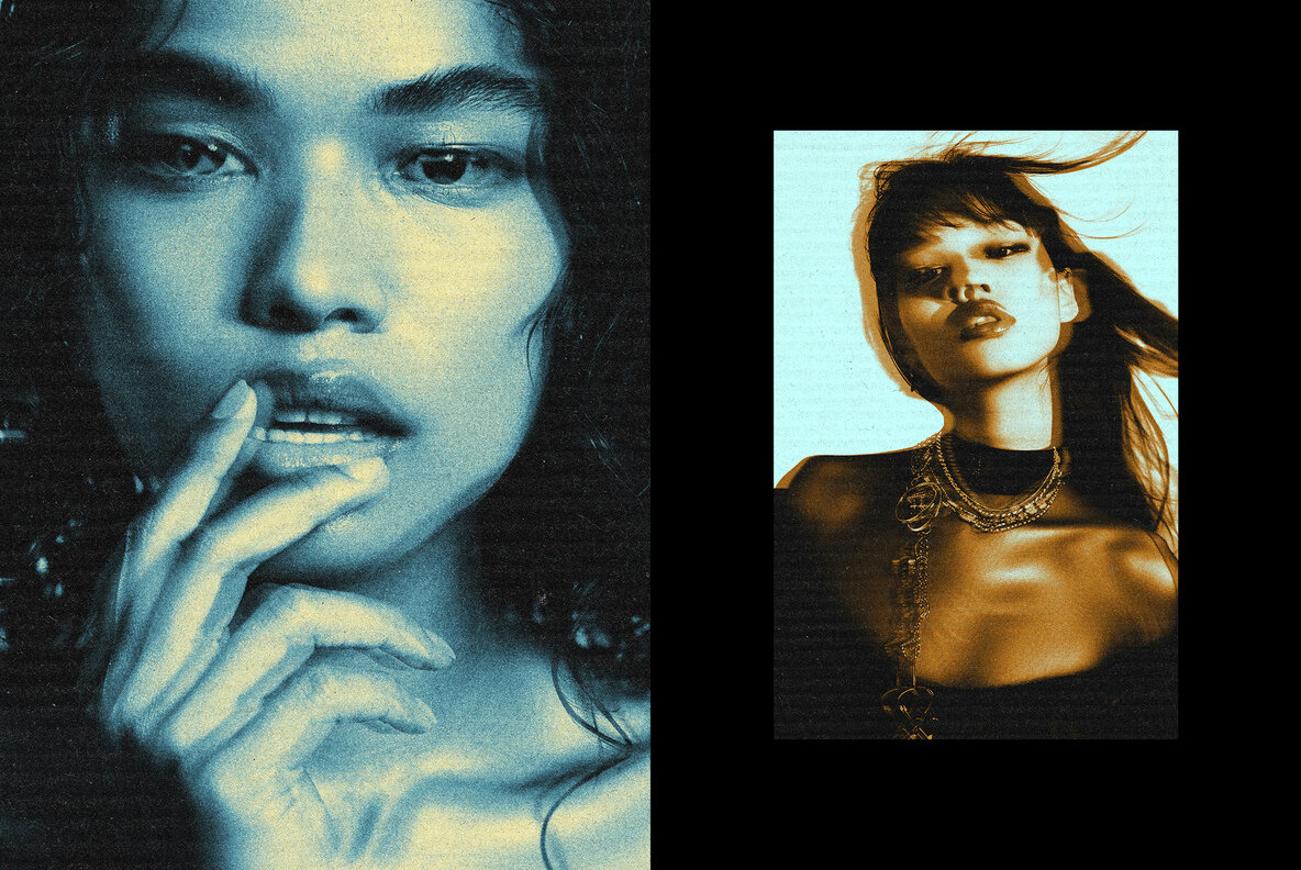 Acid Distortion Photo Effect 6