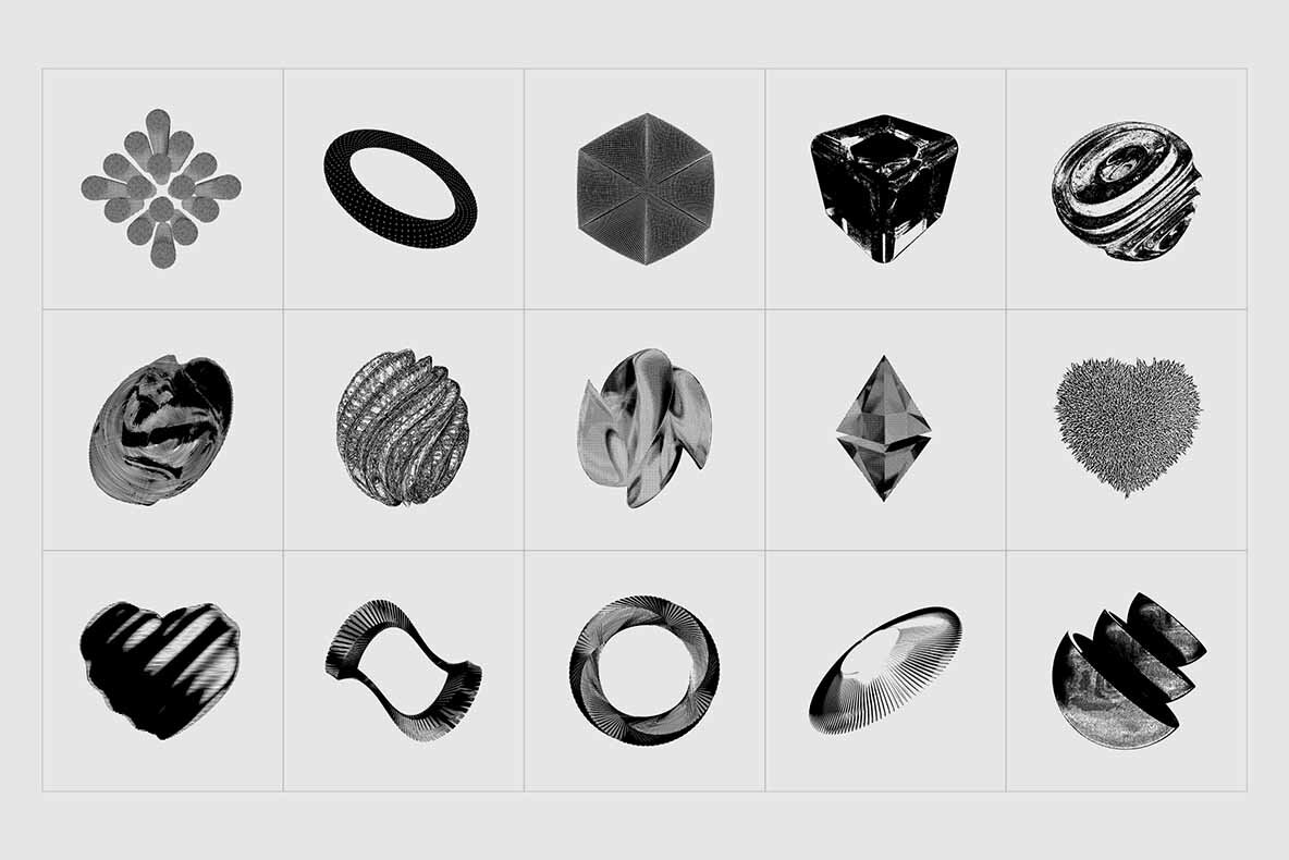 3D V3ctors   60 Vector Shapes 10