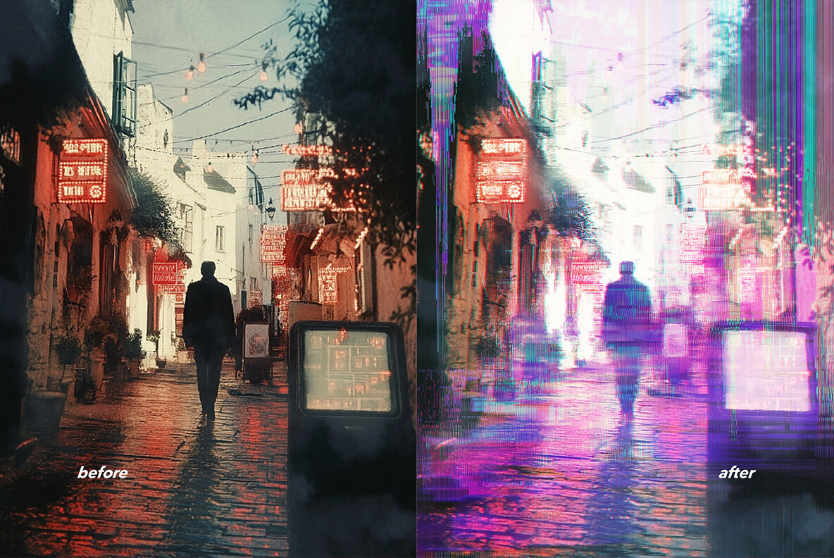 Glitch Distortion Photo Effects 4