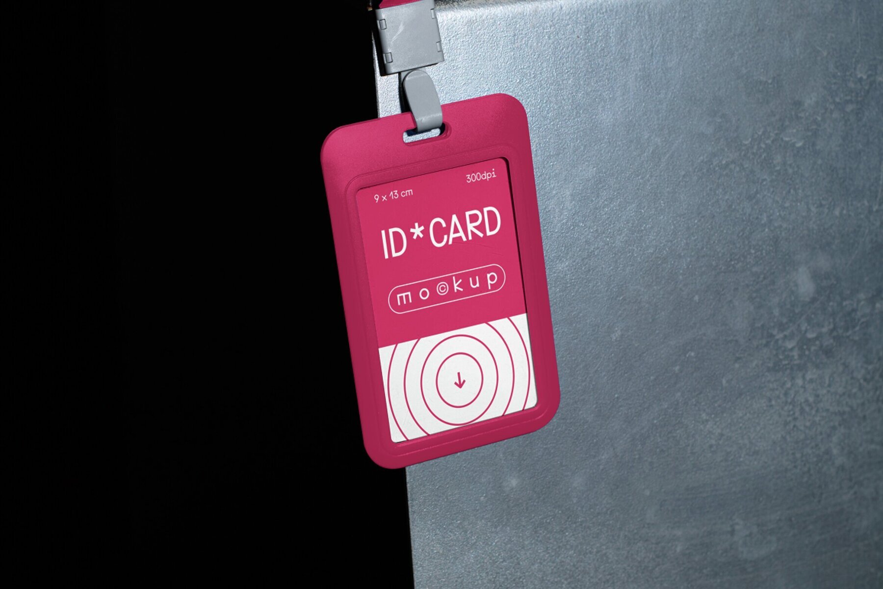 3 Realistic Scene City Corner Edition ID Card Mockup   VOL 2 3